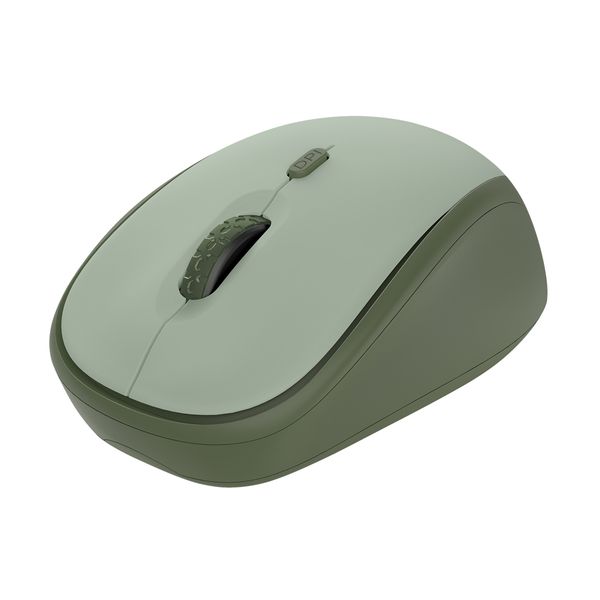Trust YVI+ Wireless Silent Eco Green Ασύρματο Ποντίκι
