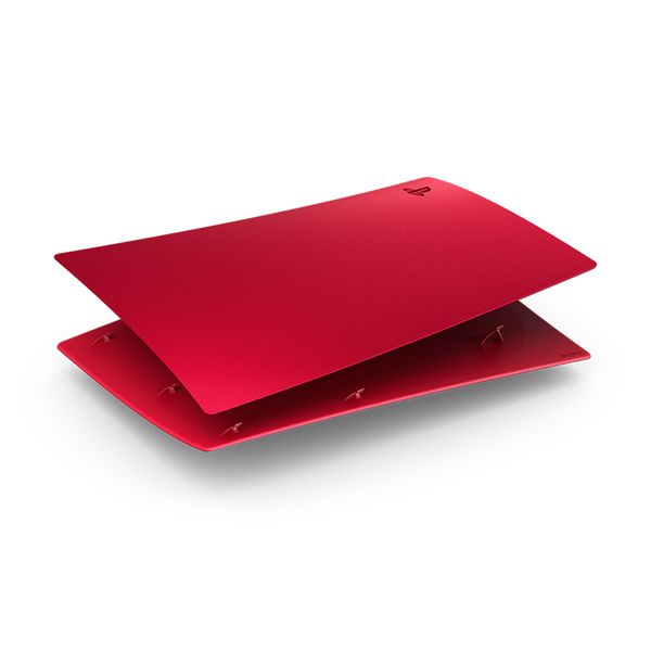 Playstation 5 Console Cover Digital Edition Volcanic Red