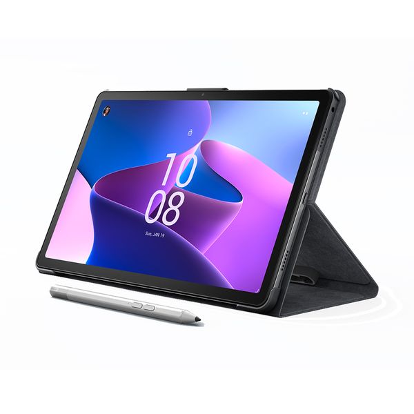 Lenovo Tab M10 Plus 3rd Gen 4/64GB Wi-Fi Folio Case &amp Precision Pen 2 Gray Tablet