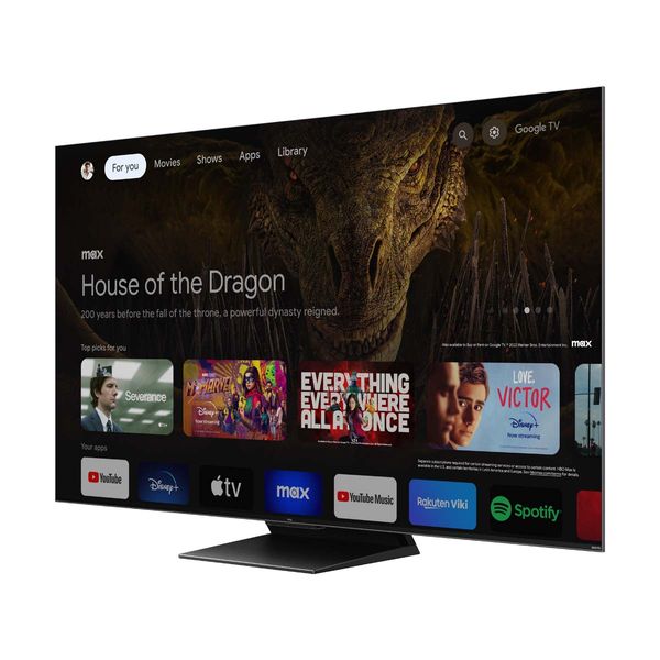 TCL Mini-LED 50C805 50" Τηλεόραση Google TV 4K
