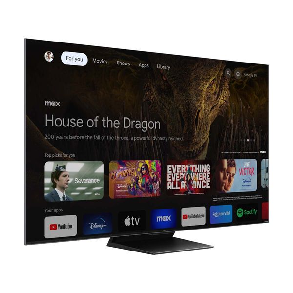 TCL Mini-LED 50C805 50" Τηλεόραση Google TV 4K