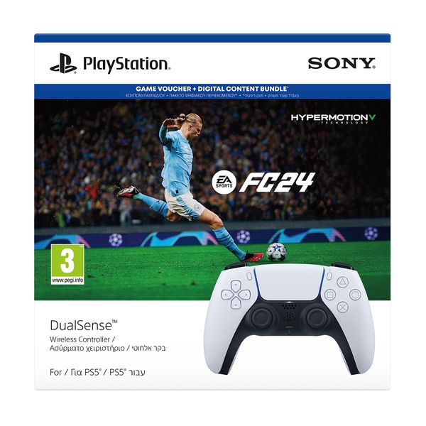 Sony Sony PS5 DualSense Wireless Controller & EA FC SPORTS 24 Voucher Code Bundle