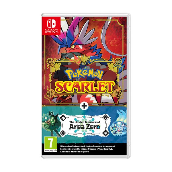 Pokémon Scarlet & The Hidden Treasure of Area Zero DLC Switch Game