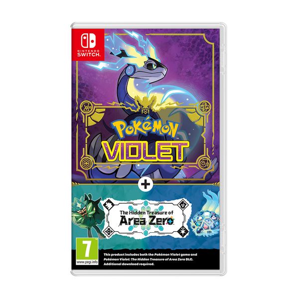 Pokémon Violet & The Hidden Treasure of Area Zero DLC Switch Game