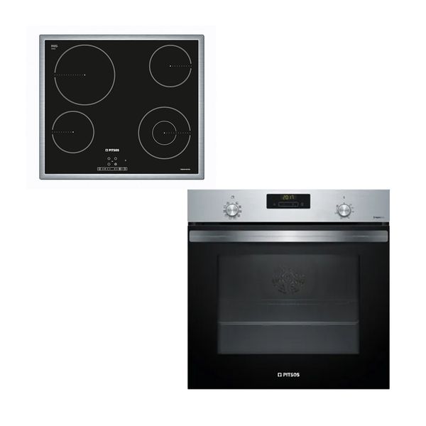 Pitsos Pitsos PH23M46X2 Inox & CRS645T06 Set Εντοιχισμού