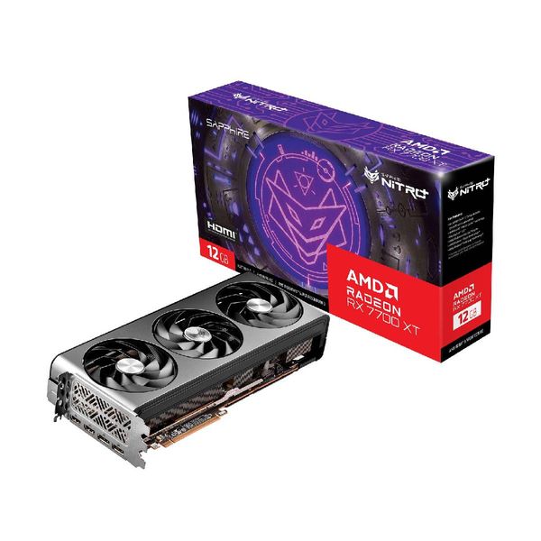 Sapphire Sapphire RX 7700XT Nitro + 12GB Κάρτα Γραφικών