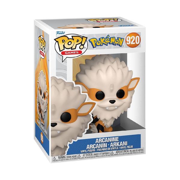 Funko Pop! Games: Pokemon - Arcanine #920 Φιγούρα