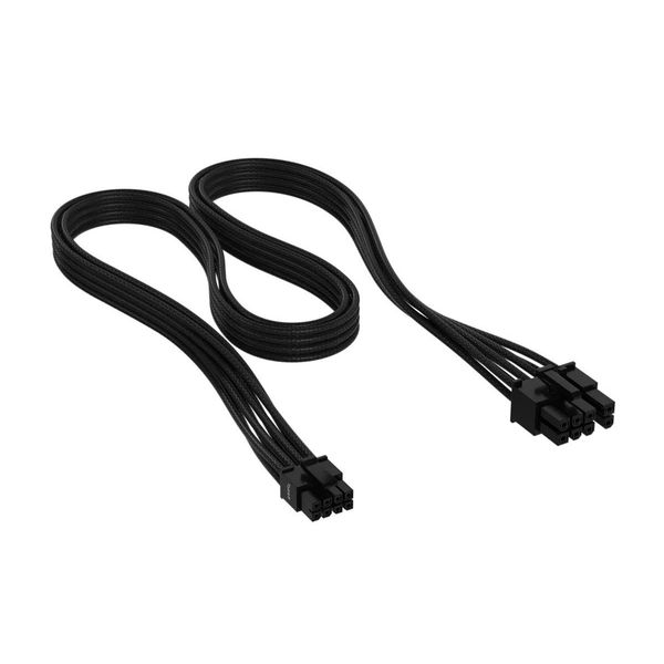 Corsair Premium Individually Sleeved PCIe Cable (Single Connector) Type 5 Gen 5 Black Καλώδιο Τροφοδοσίας