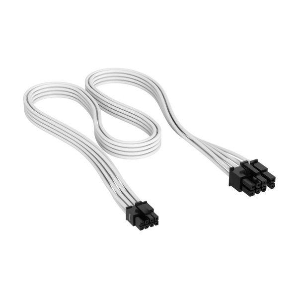 Corsair Corsair Premium Individually Sleeved PCIe Cable (Single Connector) Type 5 Gen 5 White Καλώδιο Τροφοδοσίας