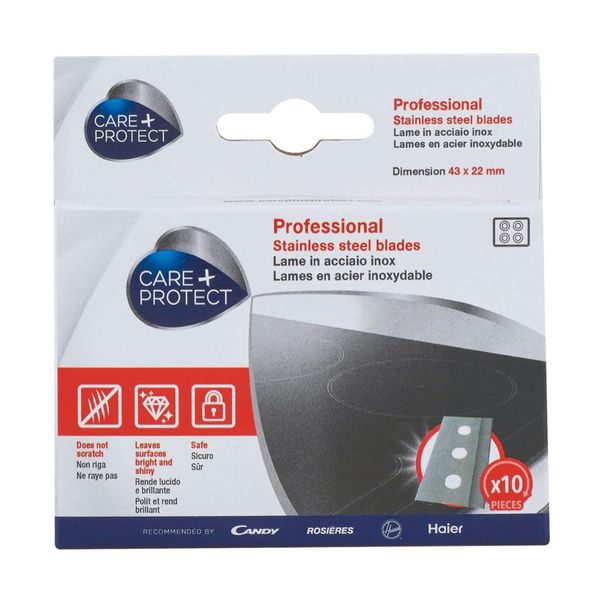 Care & Protect CVISBL3801 Ανταλλακτικά για Ξύστρα Κεραμικών Εστιών 10τμχ