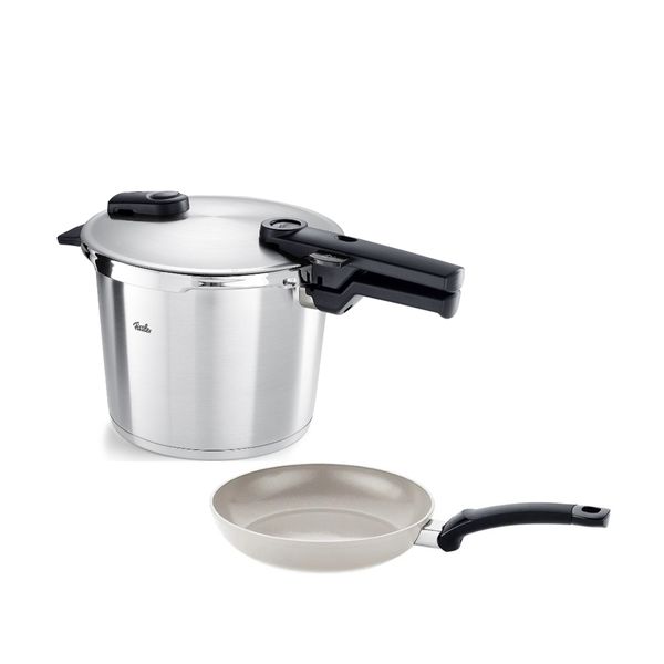 Fissler Fissler Vitaquick 6lt Χύτρα Ταχύτητος & Δώρο Τηγάνι Classic Ceratal 24cm