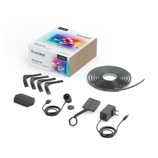 Nanoleaf 4D TV Screen Mirror + LightStrip 5.2m for TV up to 85'' Kit Smart Home