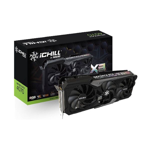 Inno 3D Inno 3D RTX 4070 12GB iCHILL X3 Κάρτα Γραφικών