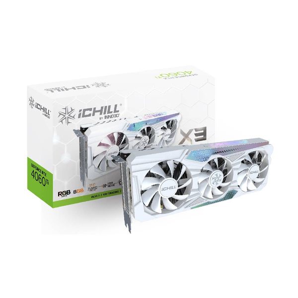 Inno 3D Inno 3D RTX 4060 Ti 8GB iCHILL X3 White Κάρτα Γραφικών