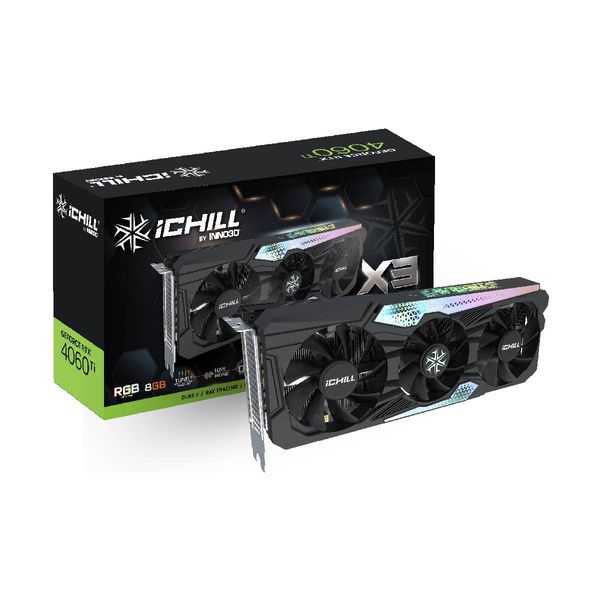 Inno 3D Inno 3D RTX 4060 Ti 8GB iCHILL X3 Κάρτα Γραφικών