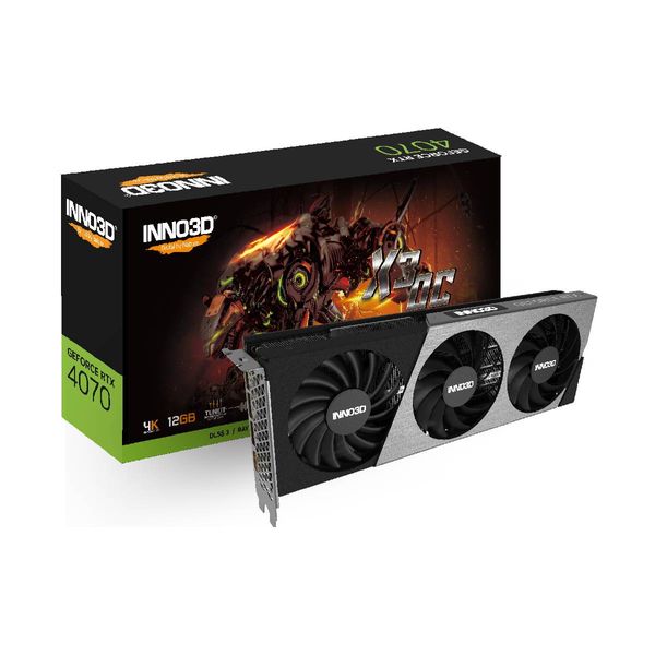 Inno 3D Inno 3D RTX 4070 12GB X3 OC Κάρτα Γραφικών