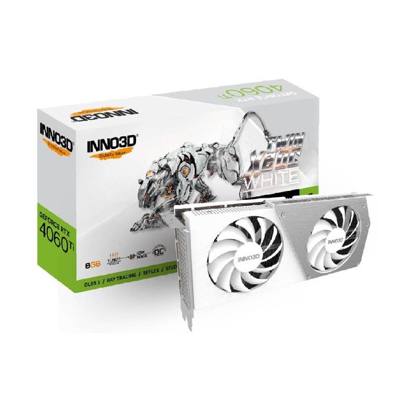 Inno 3D Inno 3D GPU RTX 4060 Ti 8GB Twin X2 OC White Κάρτα Γραφικών