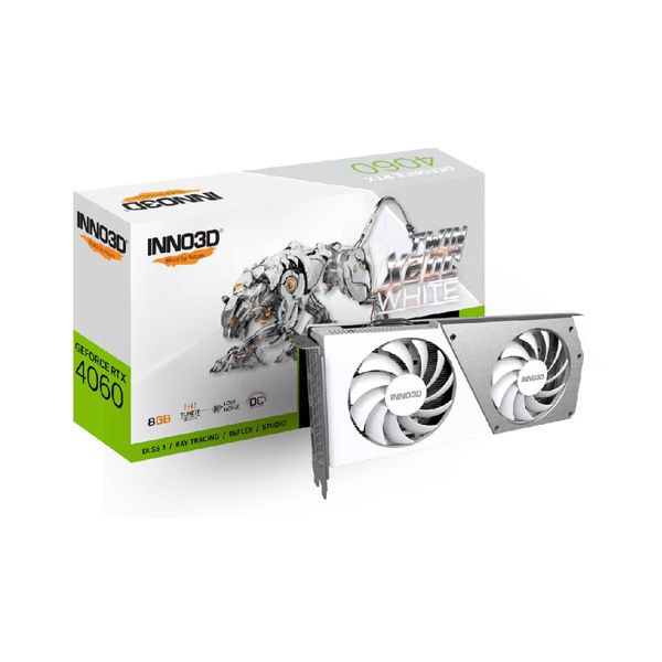 Inno 3D Inno 3D GPU RTX 4060 8GB Twin X2 OC White Κάρτα Γραφικών