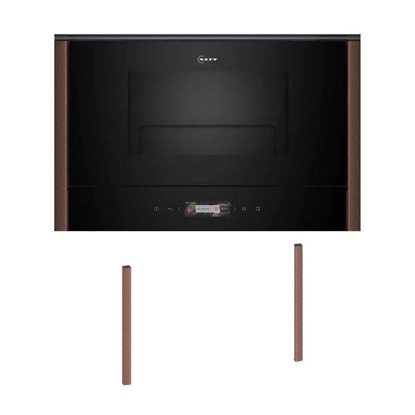 Neff NML38E0B0 Φούρνος Μικροκυμάτων NL9GR31Y1 & 38 cm Brushed Bronze Flex Design Kit