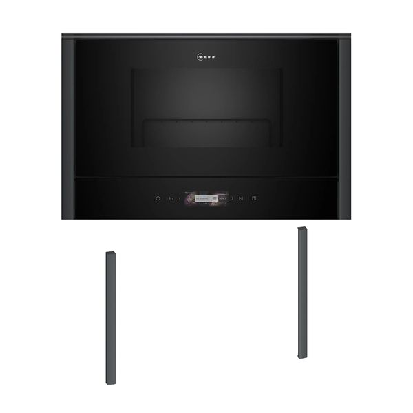 Neff NMR38E0A0 Φούρνος Μικροκυμάτων NR9GR31Y1 & 38 cm Anthracite Grey Flex Design Kit