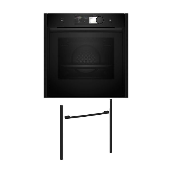 Neff NFS60E6D0 Εντοιχιζόμενος φούρνος B69FY5CY0 & Deep Black Flex Design Kit