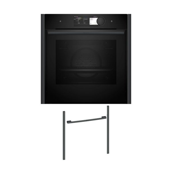 Neff NVS60P6A0 Εντοιχιζόμενος φούρνος B69VY7MY0 & Anthracite Grey Flex Design Kit
