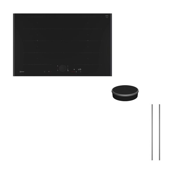 Neff NFLIN80A0 Επαγωγική Εστία T68YYY4C0 & Twist Pad Flex & 52.6 cm Anthracite Grey Flex Design Kit