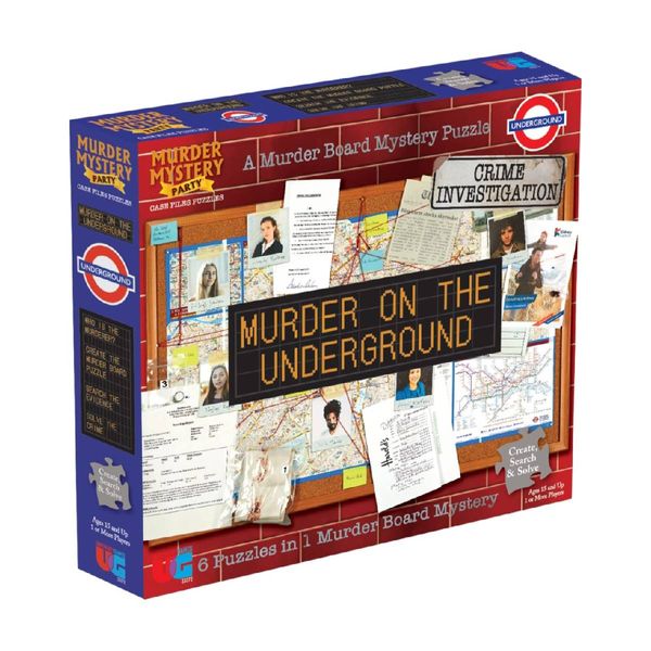 University Games University Games Murder Mystery CF Puzzle - Underground Επιτραπέζιο