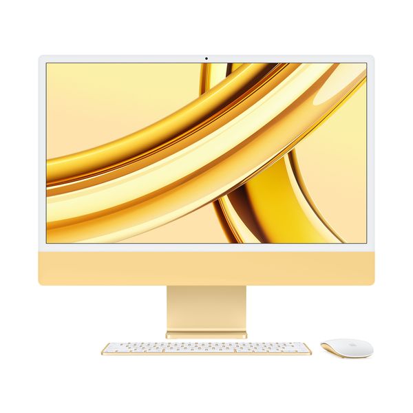 Apple Apple iMac 24" M3 8-Core/8GB/256GB/10-Core GPU Yellow All in One PC