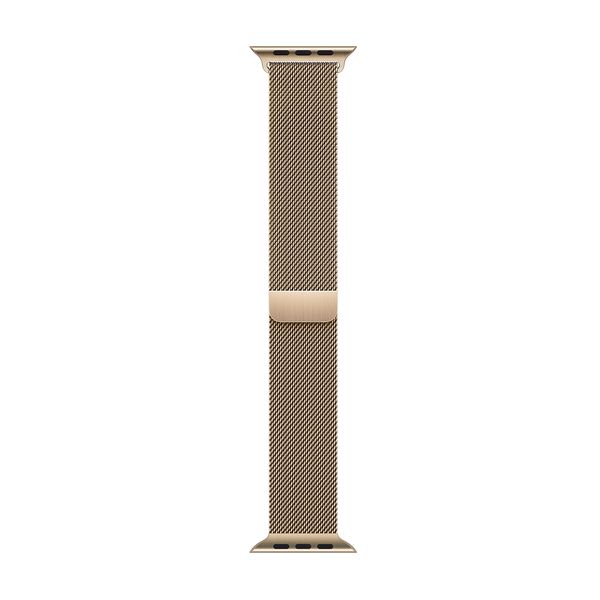 Apple 45mm Gold Milanese Loop Λουράκι Smartwatch