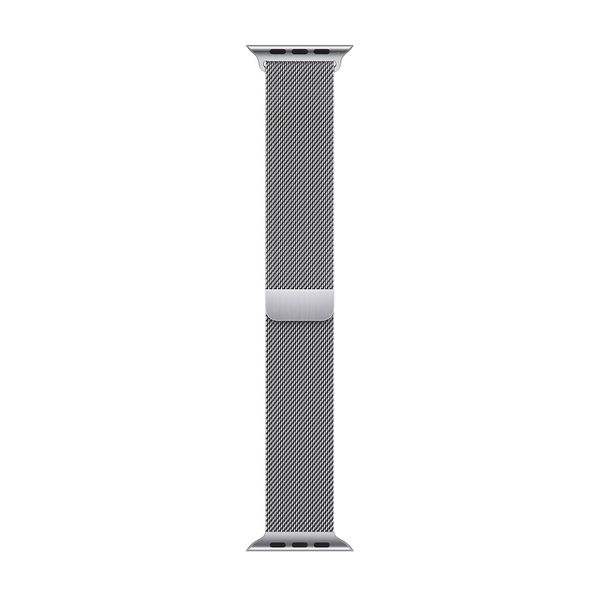 Apple 45mm Silver Milanese Loop Λουράκι Smartwatch