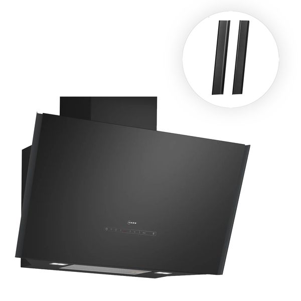 Neff NINCL90D0 Απορροφητήρας Καμινάδα D98IPT2Y5 & 51.1 cm Deep Black Flex Design Kit