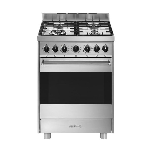 Smeg B61GMXI9 Inox Κουζίνα Αερίου