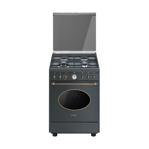 Smeg CO68GMA8 Anthracite Κουζίνα Αερίου