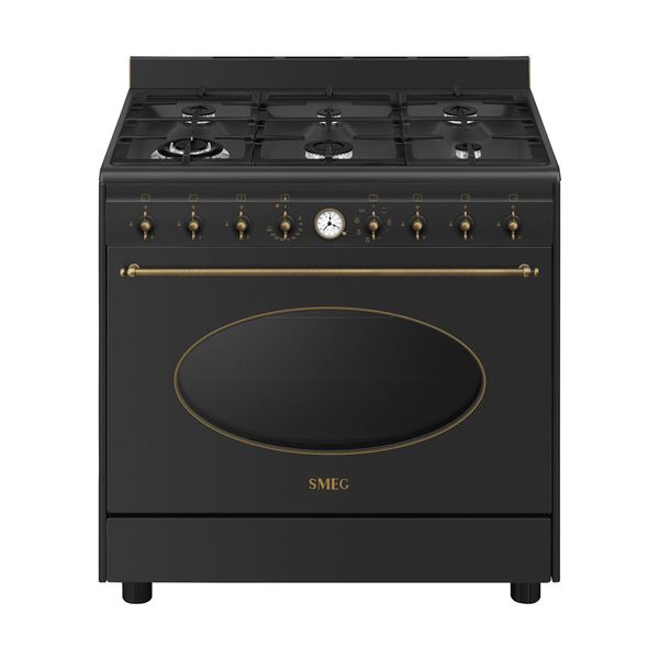 Smeg CO96GMA9 Anthracite Κουζίνα Αερίου