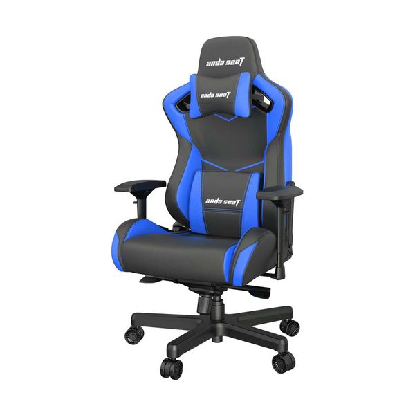 Anda Seat AD12XL Kaiser-II Black/Blue Gaming Καρέκλα