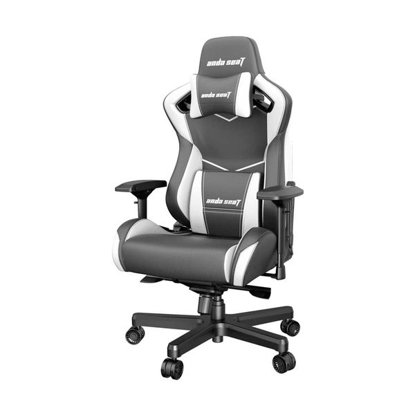 Anda Seat AD12XL Kaiser-II Black/White Gaming Καρέκλα