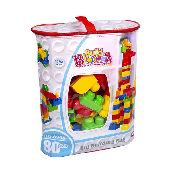 Σετ 80 Tμχ σε Τσάντα 6946 Τουβλάκια