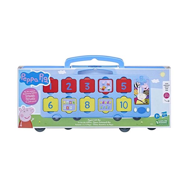 Hasbro Hasbro Peppa Pig Learn with Peppa's Bus F6411 Παιχνίδι