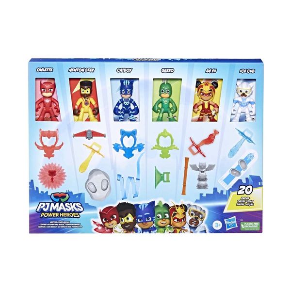 Hasbro Hasbro Pj Masks Γνωρίστε τους υπερήρωες F7593 Φιγούρες