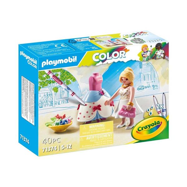 PLAYMOBIL® Color: Σχεδιάστρια Μόδας 71374 Παιχνίδι