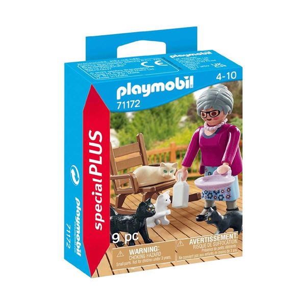 PLAYMOBIL® Γιαγιά Με Γατάκια 71172 Παιχνίδι