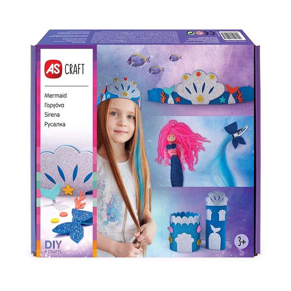 AS Craft Γοργόνα 1038-31003 Σετ Χειροτεχνίας