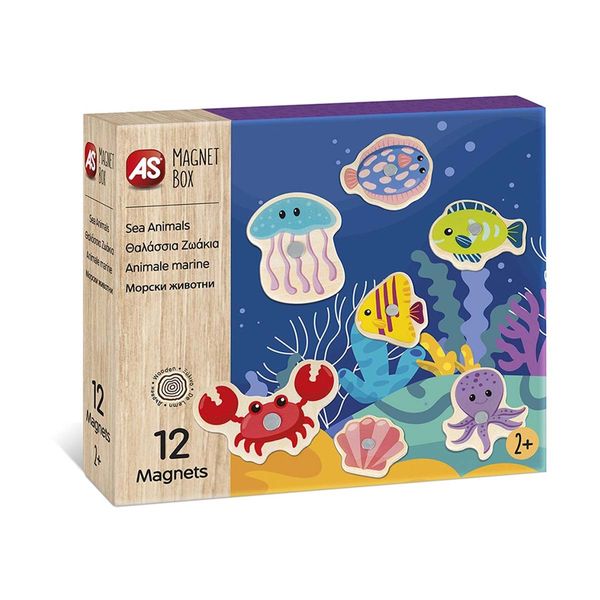 Magnet Box Ζώα της Θάλασσας 1029-64064 Εκπαιδευτικό Παιχνίδι