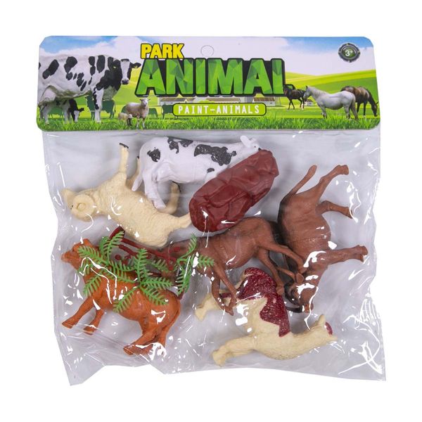 Σετ Ζώα της Φάρμας 9τμχ XMF-D3 Φιγούρες