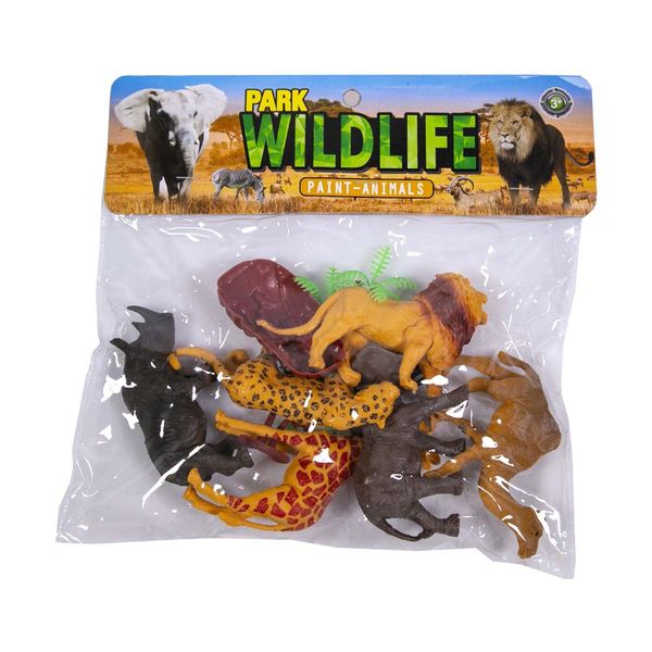 Σετ Άγρια Ζώα 9τμχ XMF-D14 Φιγούρες