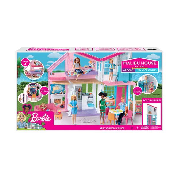 Mattel Mattel Barbie Ονειρεμένο Σπίτι Malibu FXG57 Αξεσουάρ