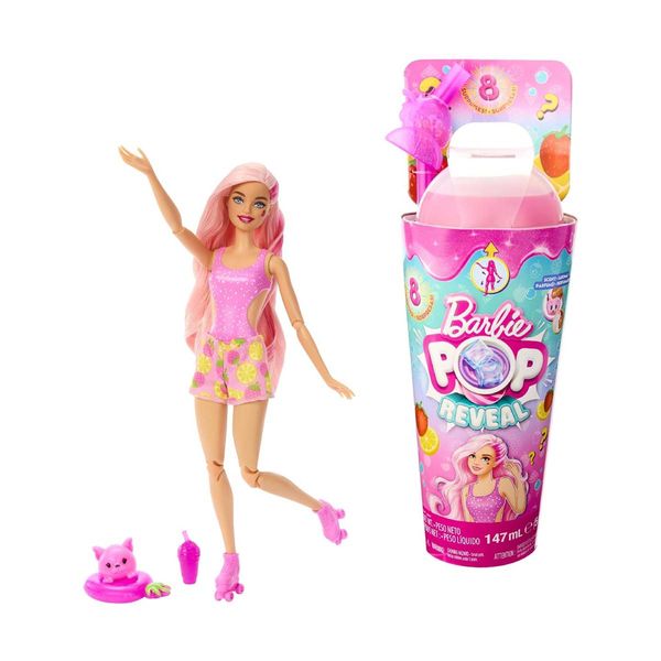 Mattel Mattel Barbie Pop Reveal Φράουλα - Λεμόνι HNW41 Παιχνίδι