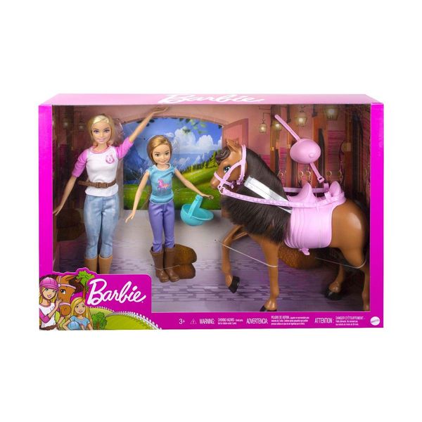 Mattel Barbie - Ημέρα Ιππασίας με Κούκλες GXD65 Παιχνίδι