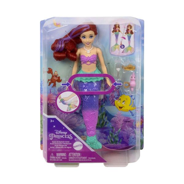 Mattel Mattel Disney Princess - Μαγική Γοργόνα HPD43 Παιχνίδι Κούκλα